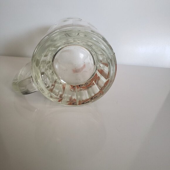 Vtg A&W Root Beer 4.5" Heavy Glass Mug Coast To Coast US Map Logo 8 oz - Picture 6 of 7